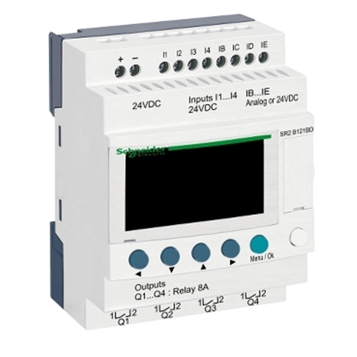 MODULO LOG. 12 I-O 24 VDC  SR2B121BD SCHNEIDER