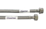 FLESSIBILE IN ACCIAIO INOX AISI 304 MODELLO NORMALE CM. 30  1/2F. X 1/2F.