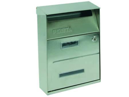 CASSETTA PORTARIVISTE PER ESTERNI IN ACCIAIO INOX SATINATO