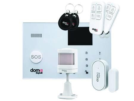 KIT DI ALLARME WIRELESS WIFI/GSM PRONTO ALL'USO DOM-E BEGHELLI