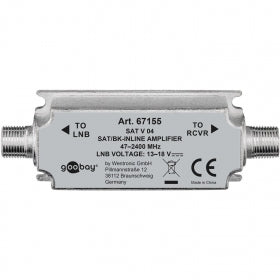 Amplificatore Di Linea 20dB Per Antenna SAT e Terrestre