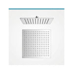 Soffione Doccia Quadrato LONDA 200x200 Acciaio Inox 304 Ultra sottile 2mm G1/2