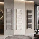 Termoarredo Scaldasalviett<wbr/>e Acciaio Radiatore Bagno Termosifone Tubi Moderno D.X