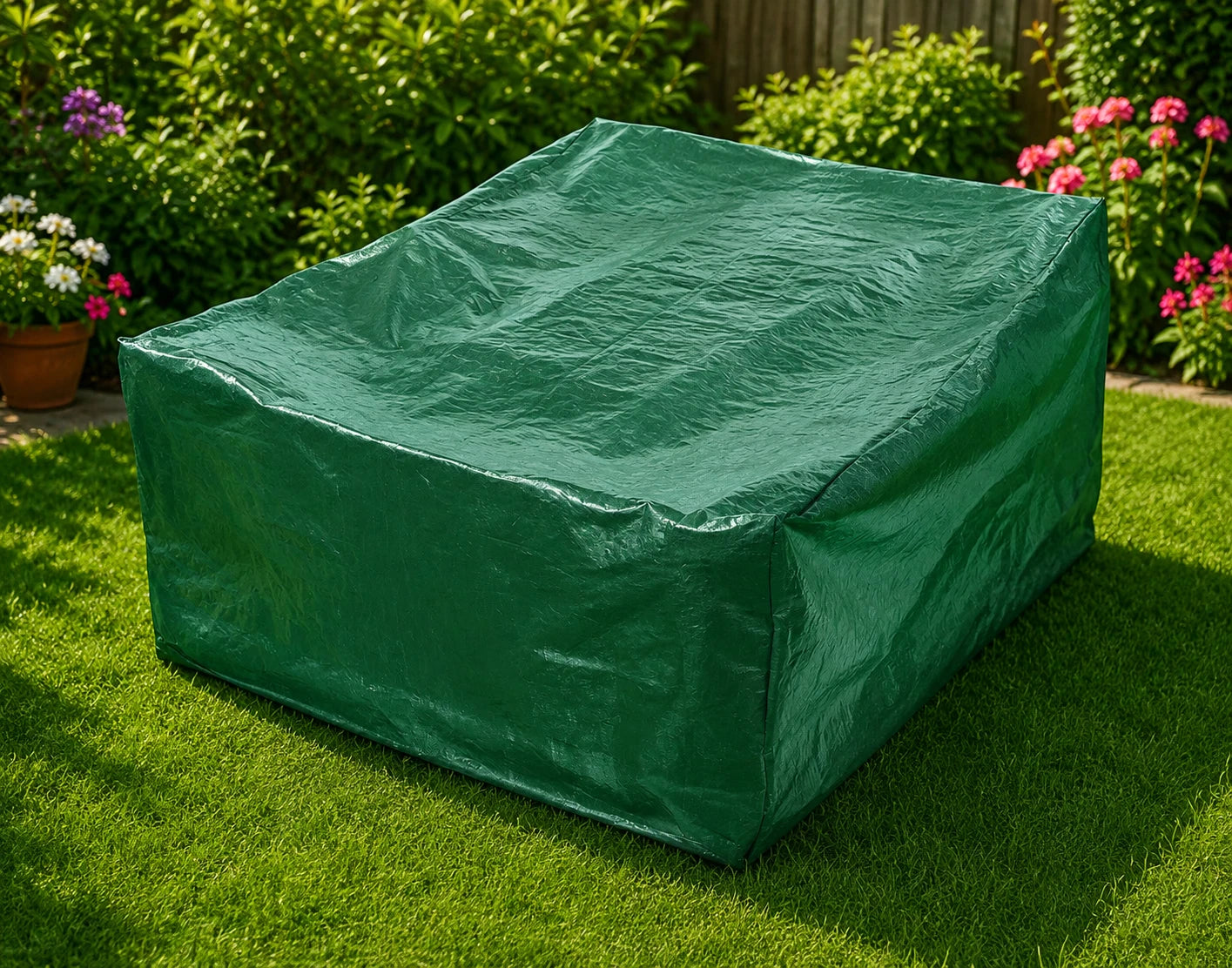 Telo Copri Tavolo Giardino Impermeabile Rettangolare Anti Pioggia Universale VBS