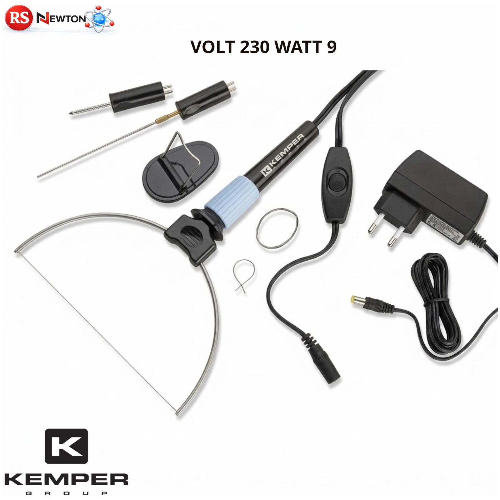 Taglia polistirolo ad Archetto KEMPER 230V 9W con Lame e Filo Coltello Caldo V.X