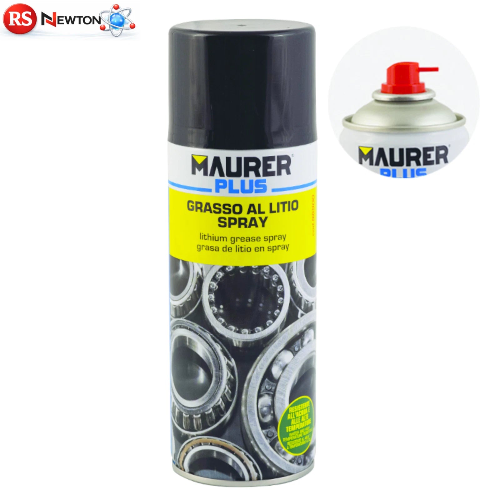 Grasso al Litio Spray 400 Lubrificante Catene Ingranaggi Guide Anticorrosivo VBS