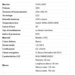 FARETTO BINARIO MAGNETICO 48V LED INCASSO FARETTI BARRE GRIGLIA SOSPENSIONE V.L