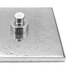 Soffione Doccia Quadrato Moderno 20x20cm Cromato Con Sistema Anticalcare D.X