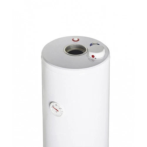 Scaldabagno a Legna ed Elettrico ATON 80L Verticale Boiler Acqua Calda Bagno D.X
