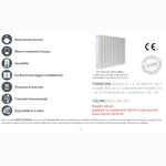 Termosifone FONDITAL Radiatore Alluminio Bianco Grigio Nero 3-10 Elementi D.X