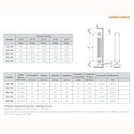 Radiatore FONDITAL H 40 cm Alluminio Interasse 350 Termosifone 4-10 Elementi D.X