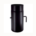 Canna Fumaria Tubo Stufa a Legna Nero Opaco Tubi Gomiti Scarico Fumi Ø80-150 V.X