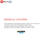 Grasso al Litio Spray 400 Lubrificante Catene Ingranaggi Guide Anticorrosivo VBS