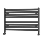 Termoarredo Orizzontale Acciaio Bianco Antracite Radiatore Bagno Termosifone D.X