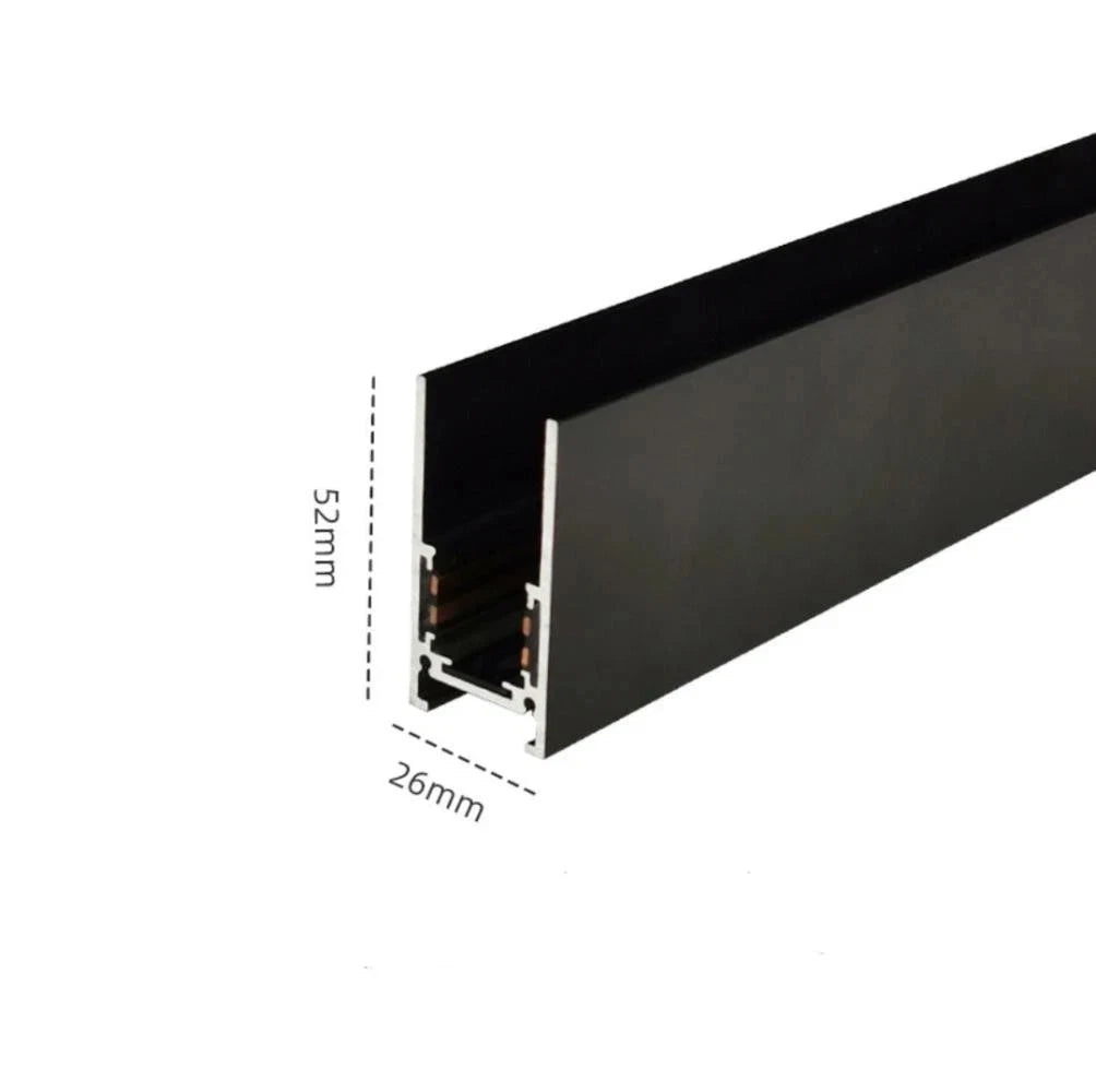 Faretto Kit Binario Magnetico 48V Completo LED Faretti Sospesi Incasso Soffitto