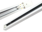Faretto LED a Binario Monofase 1 1,5 2 Metri Lampada Spot Orientabile Soffitto