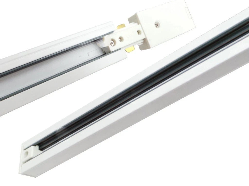 Faretto LED a Binario Monofase 1 1,5 2 Metri Lampada Spot Orientabile Soffitto