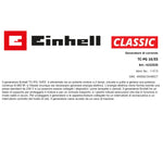 Generatore di Corrente Einhell TC-PG 10/E5 600-800W Benzina 230V 2T Monofase V.X