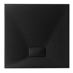 Piatto Doccia Quadrato 80x80 in SMC Antibatterico Effetto Pietra Slim Quadro D.X