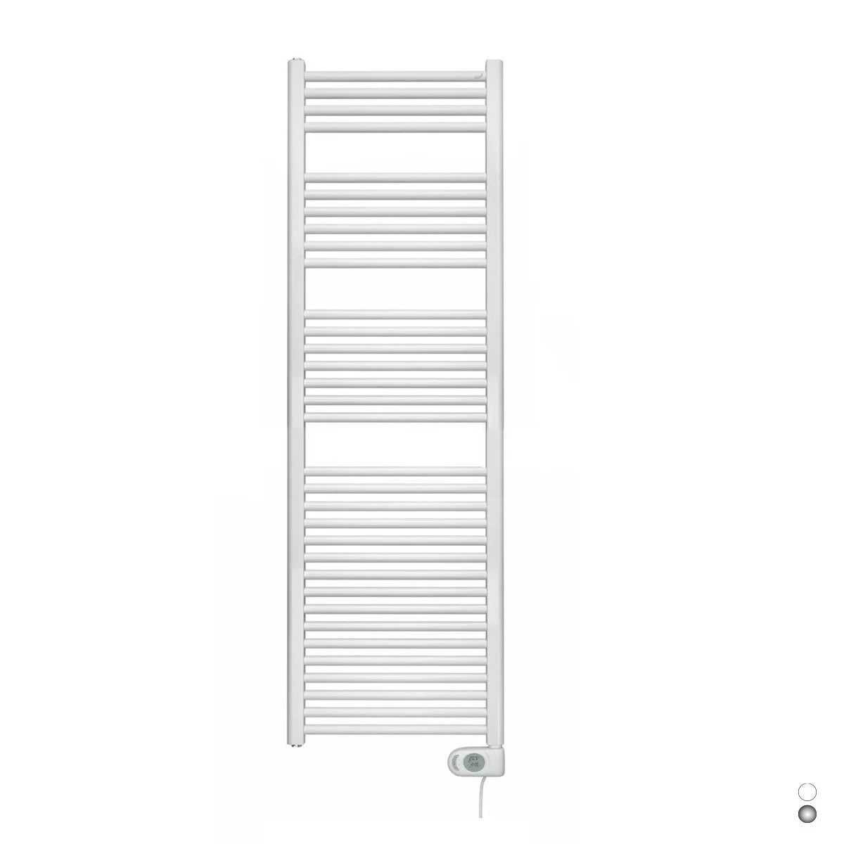 Termoarredo Elettrico ZEHNDER Scaldasalviett<wbr/>e Bagno Bianco Cromo 300W-1000W D.X