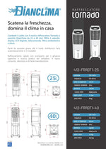 Raffrescatore Evaporativo Giaccio Digitale 25L 40L Ventilatore Telecomando D.X