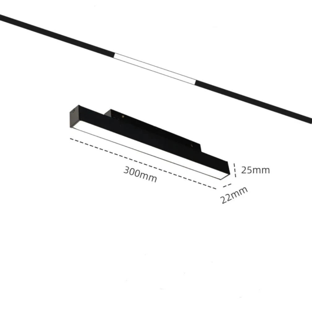 Faretto Kit Binario Magnetico 48V Completo LED Faretti Sospesi Incasso Soffitto