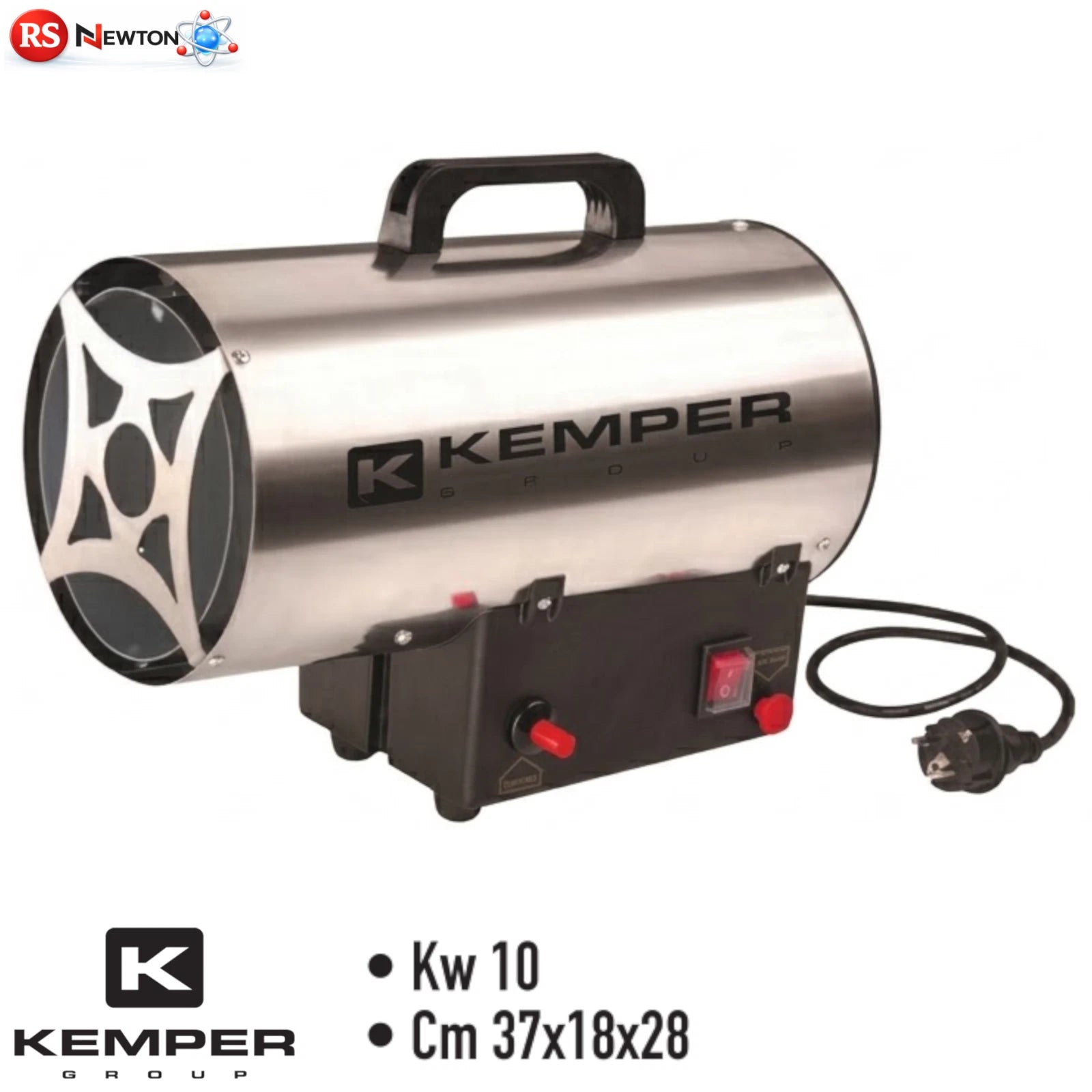 Generatore Aria Calda GPL Kemper 10 kW 65311N Butano Propano Ventilato V.X