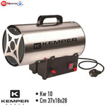 Generatore Aria Calda GPL Kemper 10 kW 65311N Butano Propano Ventilato V.X
