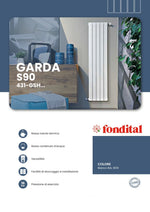 Termosifone FONDITAL Radiatore Alluminio Int. 1800 2000 Nero Grigio Bianco D.X