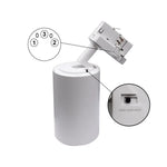 FARETTO BINARIO MAGNETICO 48V LED INCASSO FARETTI BARRE GRIGLIA SOSPENSIONE V.L