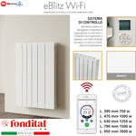 Termosifone WiFi Radiatore Elettrico Smart Alexa Google Home 750-1800W D.X
