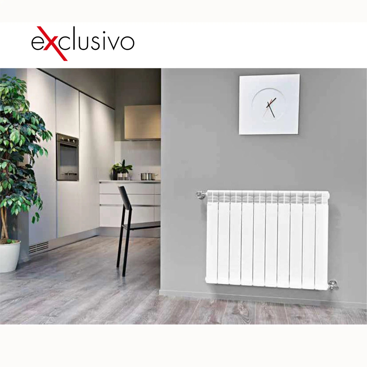 Termosifone Alluminio FONDITAL Radiatore 3-10 Elementi Interasse 350-800 mm D.X
