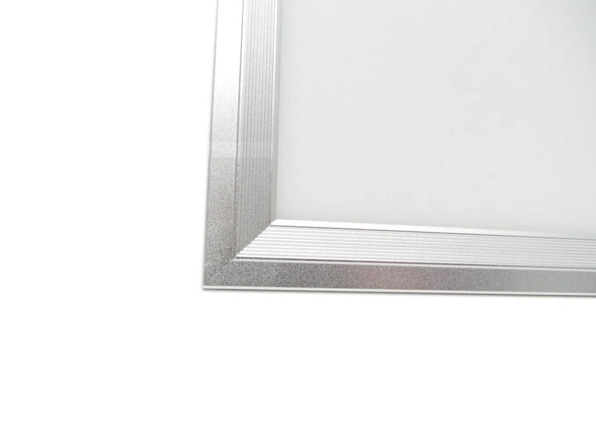 Pannello LED 60x60 48W 4320LM Slim Driver Incluso Bordo Argento Sospensione V.L