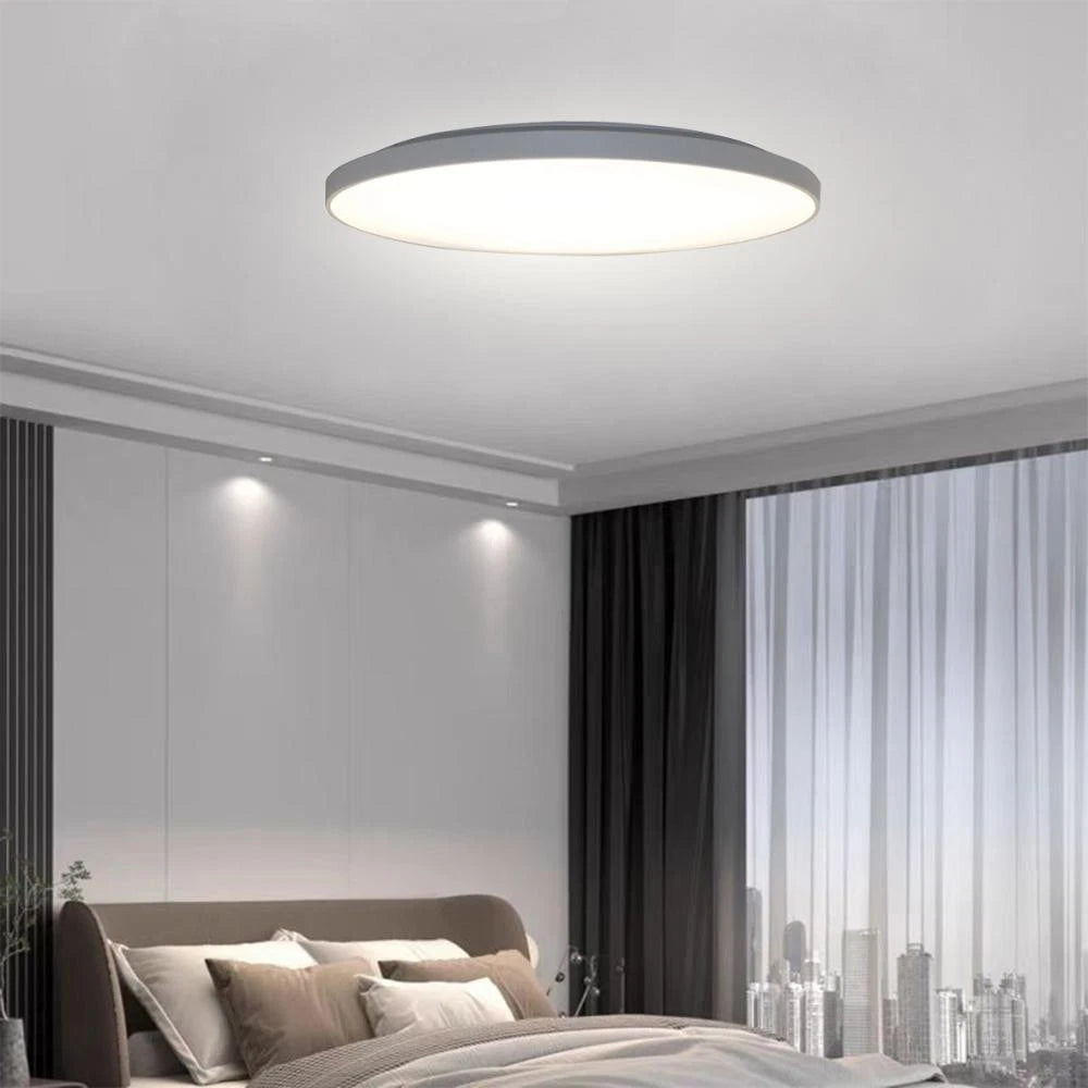 Plafoniera LED 72W Rotonda 460mm 5760LM 220V Soffitto Parete Bianca CCT V.L