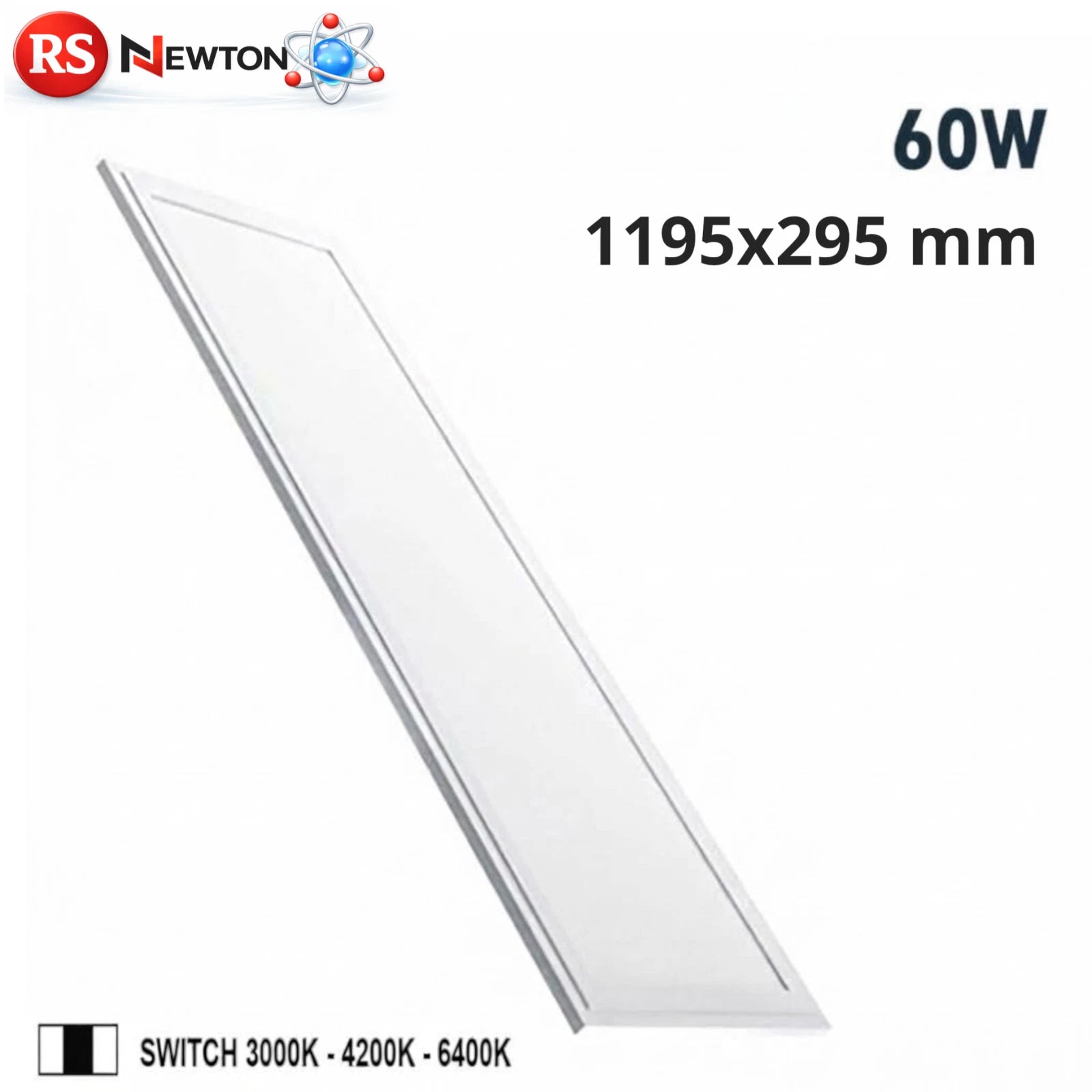 Pannello LED 120x30 60W 6020LM 220V Luce SMD Bianco Soffitto Parete Incasso V.L