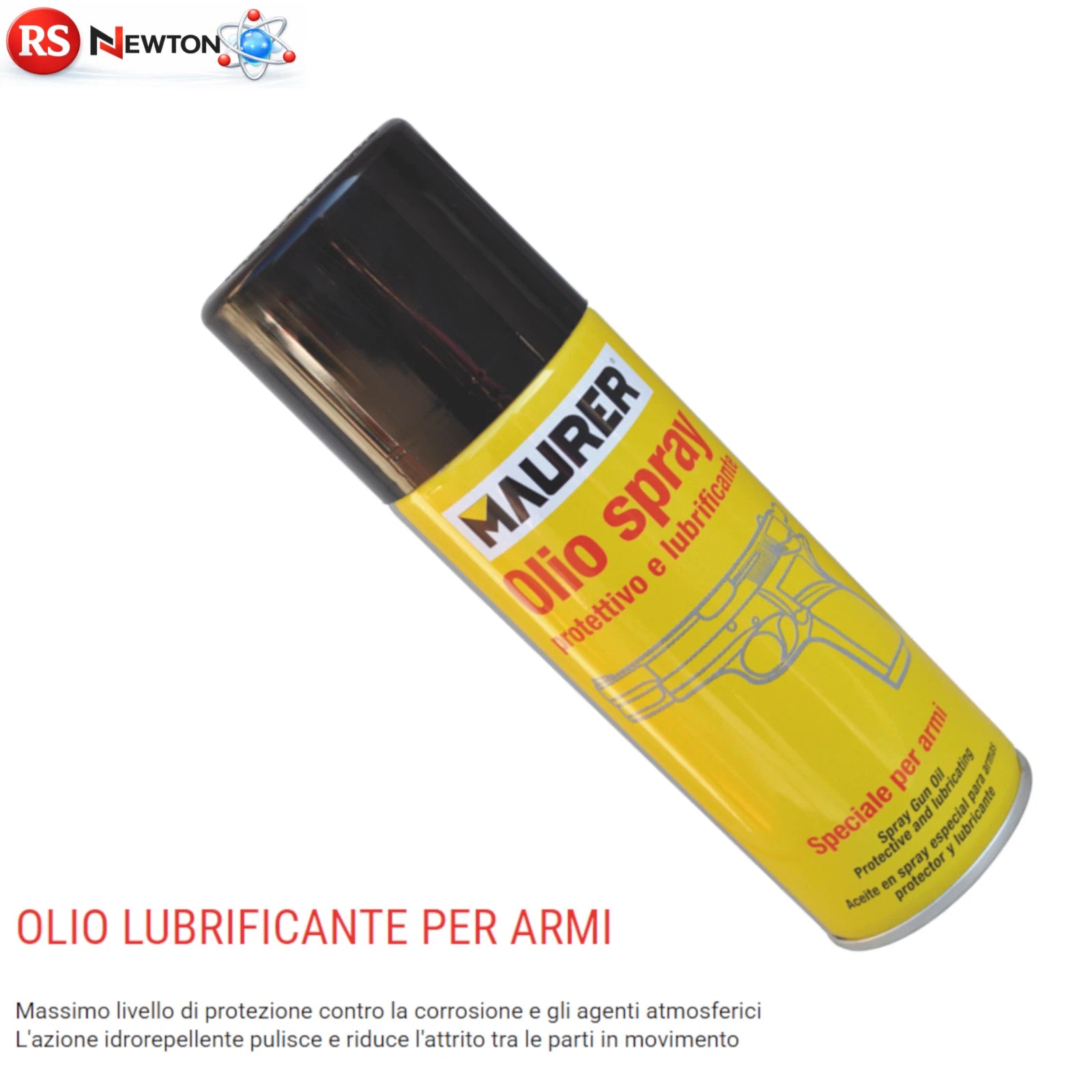 Olio Lubrificante Armi 200ml Anticorrosione Idrorepellente Protezione Armi VBS