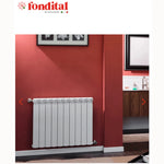 Radiatore Alluminio FONDITAL Termosifone 3-10 Elementi Interasse 350-800 mm D.X