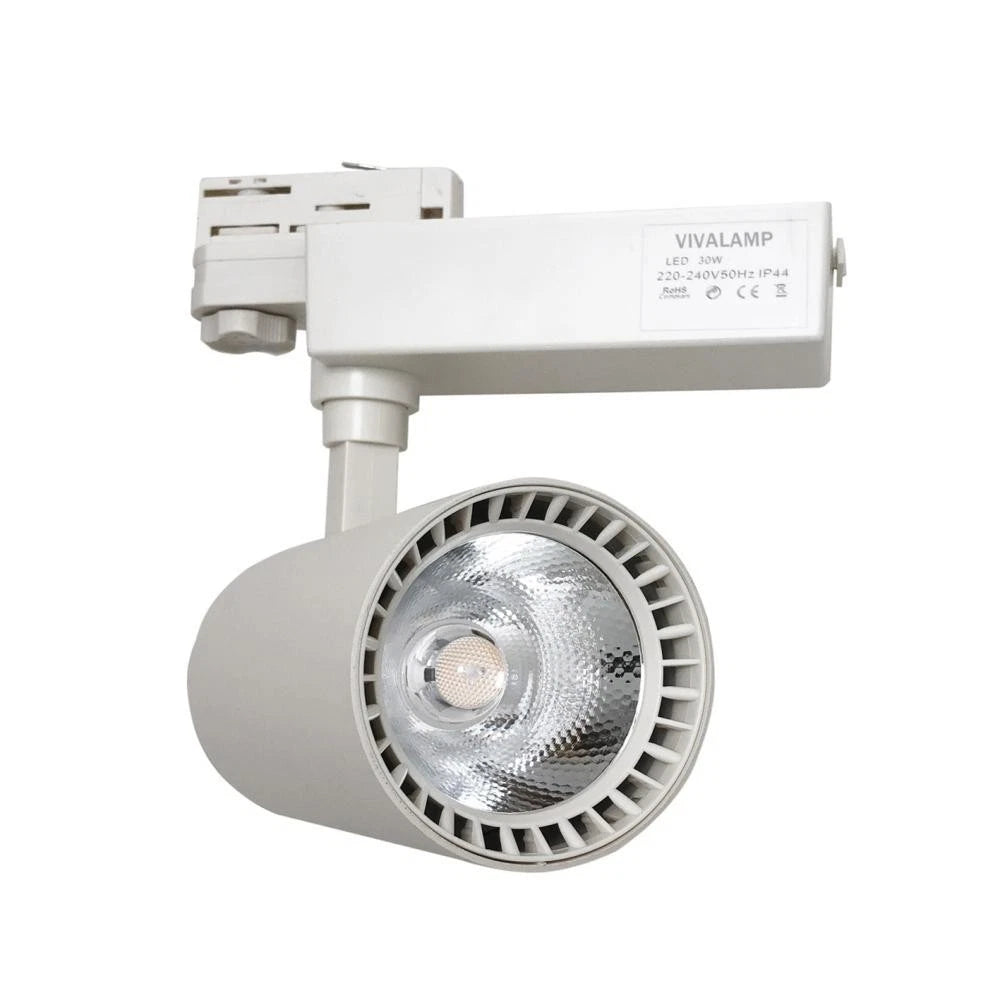 FARETTO A BINARIO TRIFASE 48V LED FARETTI BARRE 1 2 M GRIGLIA SOSPENSIONE V.L