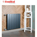 Termosifone FONDITAL Radiatore Alluminio Bianco Grigio Nero 3-10 Elementi D.X