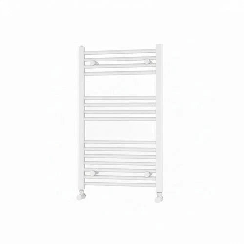 Termoarredo Dritto Scaldasalviett<wbr/>e Bagno Radiatore Bianco Nero Cromo H 80cm D.X