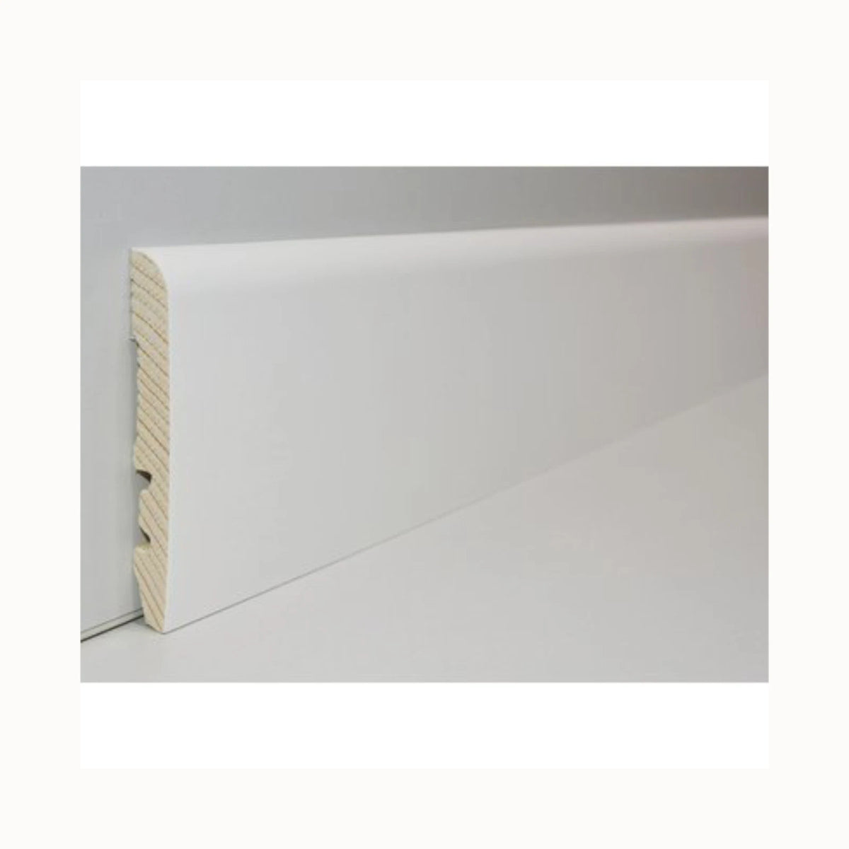 Battiscopa Liscio in Legno Abete 70x10mm Aste 225cm 22,5M Zoccolino Pircher V.X