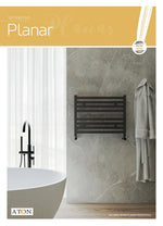 Termoarredo Orizzontale Acciaio Bianco Antracite Radiatore Bagno Termosifone D.X