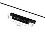 Faretto Kit Binario Magnetico 48V Completo LED Faretti Sospesi Incasso Soffitto