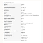 Plafoniera LED IP65 18W 36W 50W 60 120 150cm A+ Bianca Parete Soffitto 6500K V.L