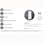 Termosifone Alluminio FONDITAL Radiatore 3-10 Elementi Interasse 350-800 mm D.X