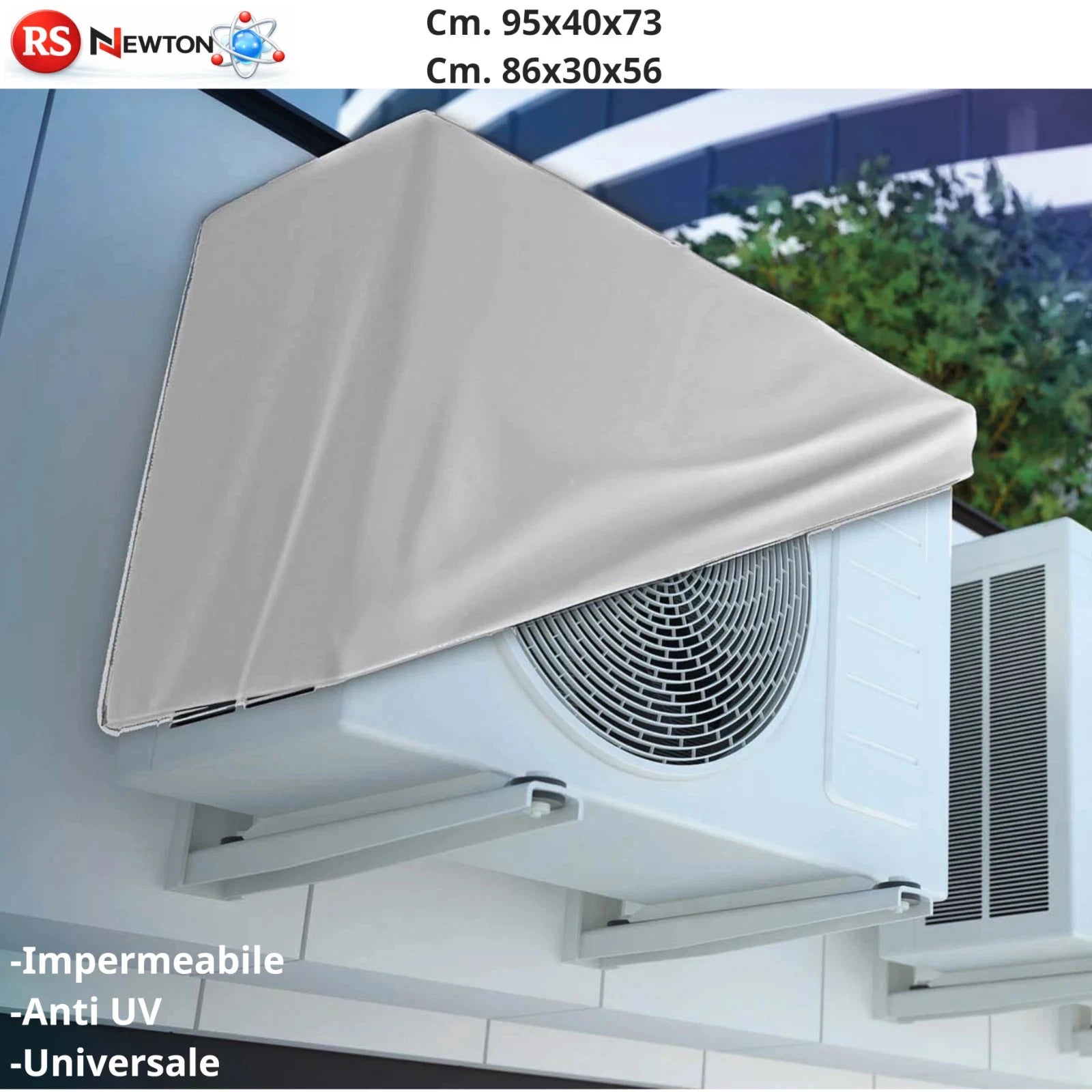 Copri Climatizzatore Cappottina Telo Copertura Unità Esterna Condizionatore VBS