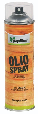 Olio Spray Protettivo Legno Teak Mobili Giardino Trasparente Manutenzione VBS