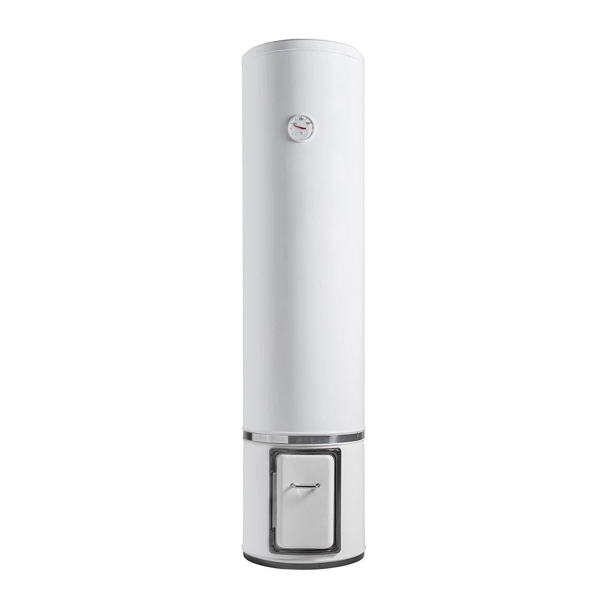 Scaldabagno a Legna ed Elettrico ATON 80L Verticale Boiler Acqua Calda Bagno D.X