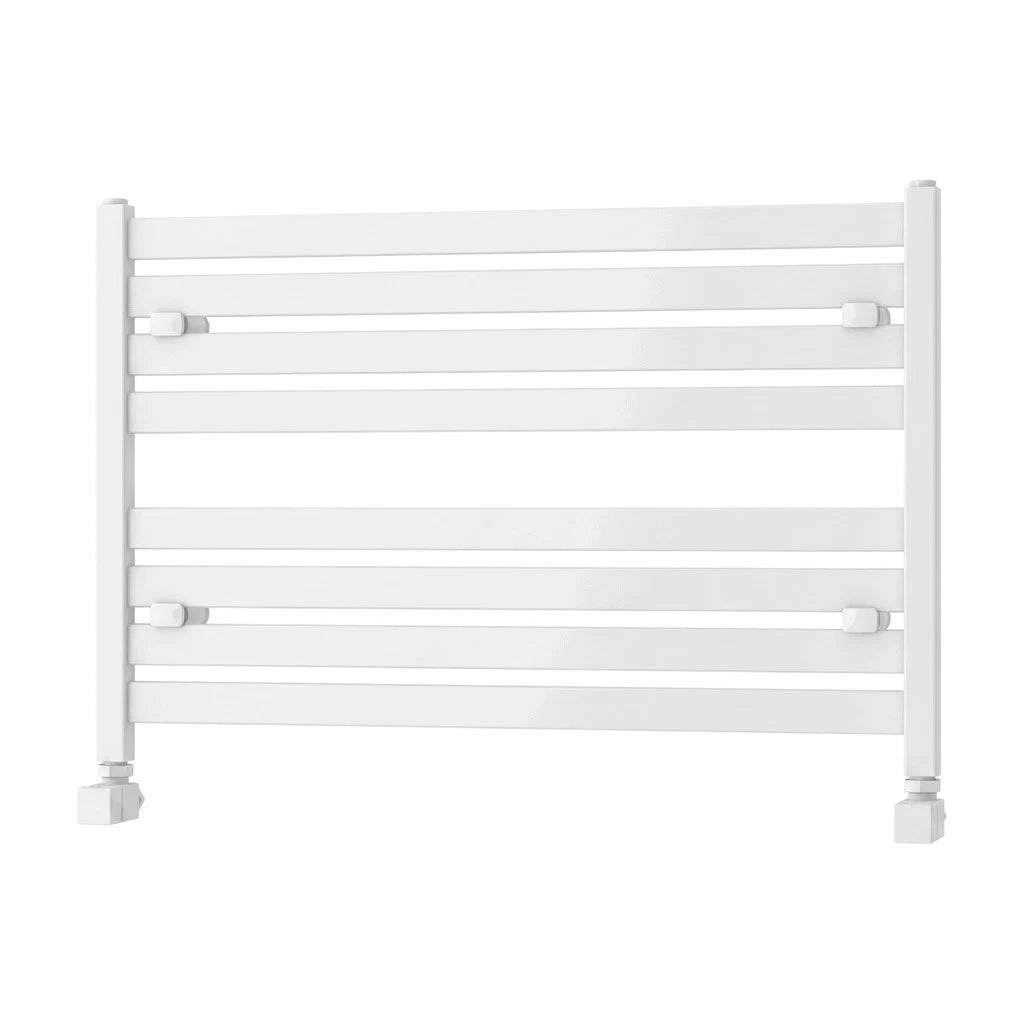 Termoarredo Orizzontale Acciaio Bianco Antracite Radiatore Bagno Termosifone D.X