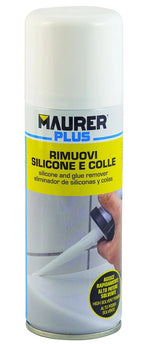 Rimuovi Silicone Spray 200ml Solvente Colle Sigillante Elimina Residui Colla VBS